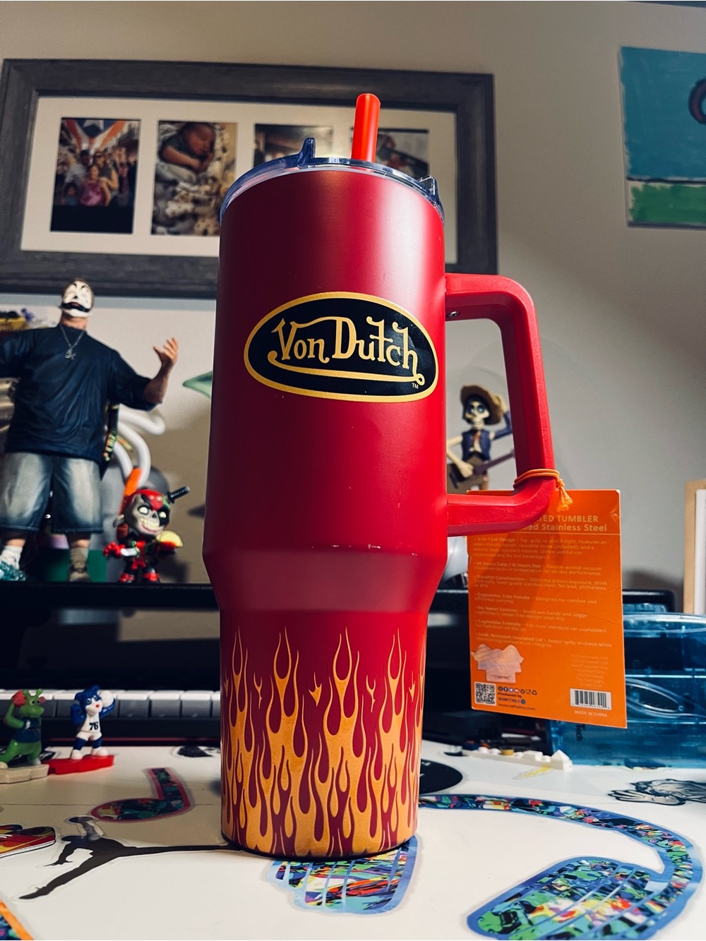 Von Dutch 40oz Double Walled Insulated Stainless Steel Tumbler